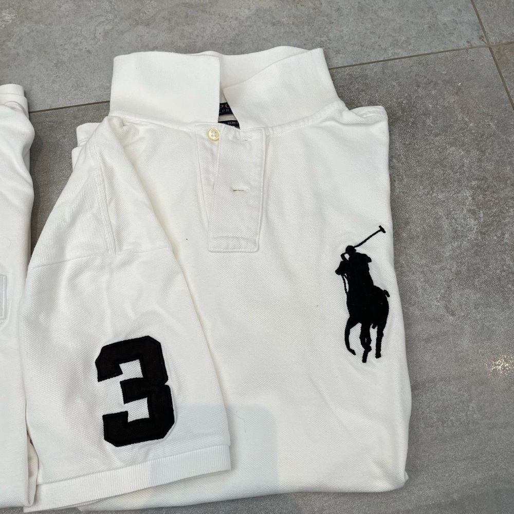 Polo shirts size L Ralph Lauren and Hugo boss